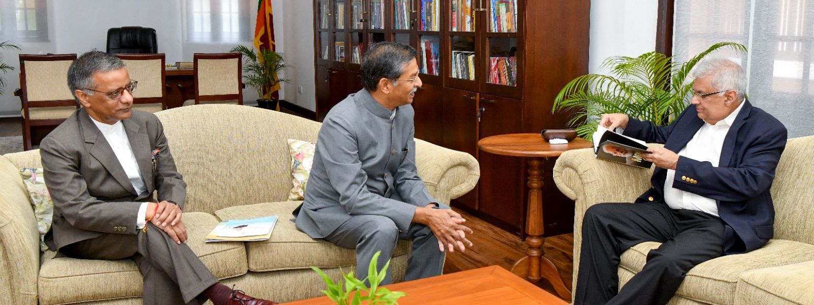 President seeks India's help with Governance